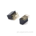 Conector de cabeçote fêmea com passo de 1,27 mm 10P